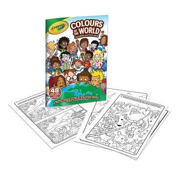 Crayola Colors of the World - Coloring Book by Crayola