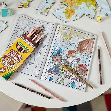Crayola Colors of the World - Coloring Book by Crayola