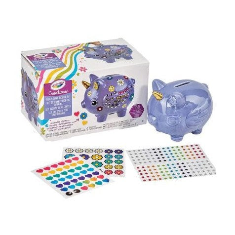 Crayola Creations Piggy Bank Design Kit by Crayola