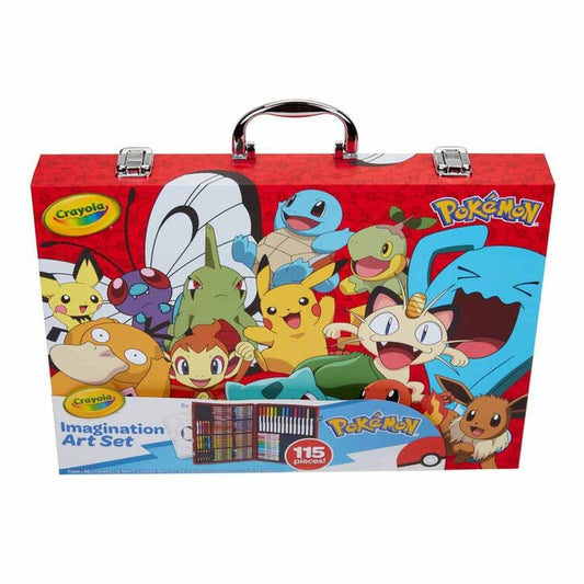 Crayola Imagination Art Set, Pokemon, 115 pieces by Crayola