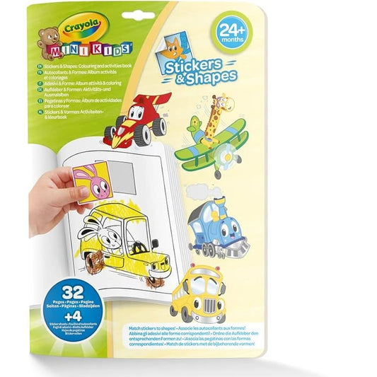 Crayola Mini Kids, Sticker and Shape by Crayola
