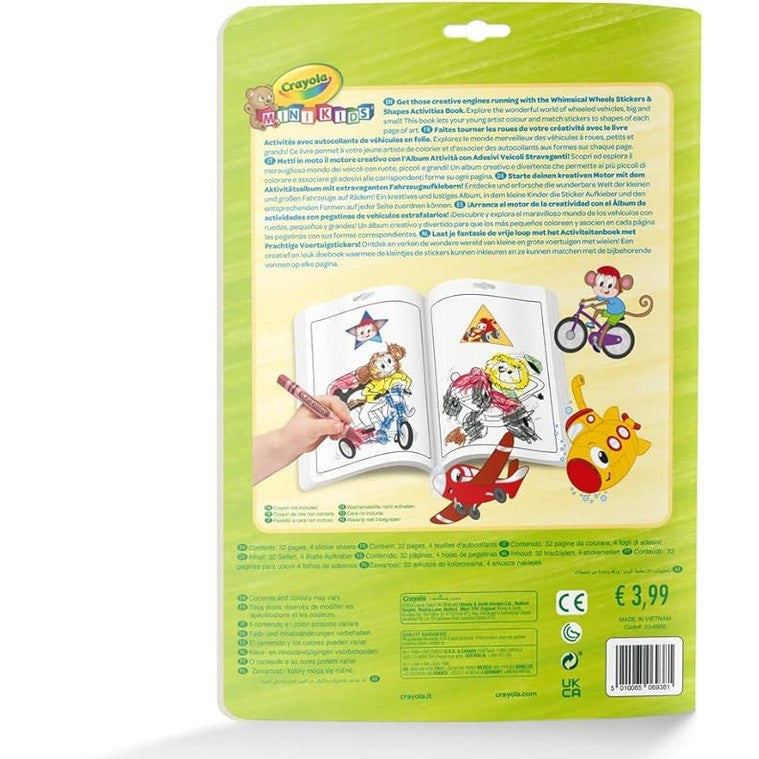 Crayola Mini Kids, Sticker and Shape by Crayola