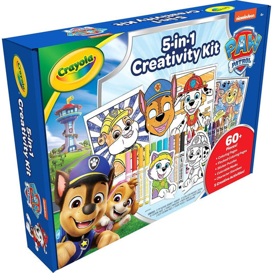 Crayola PAW Patrol Art Kit (60+Pcs) by Spin Master