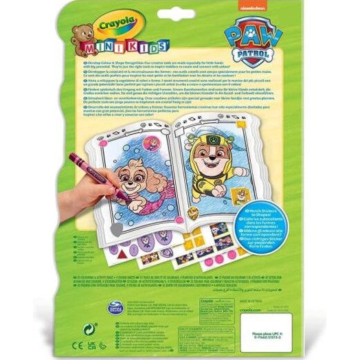 Crayola Paw Patrol Colour & Shapes Activity Book by Spin Master