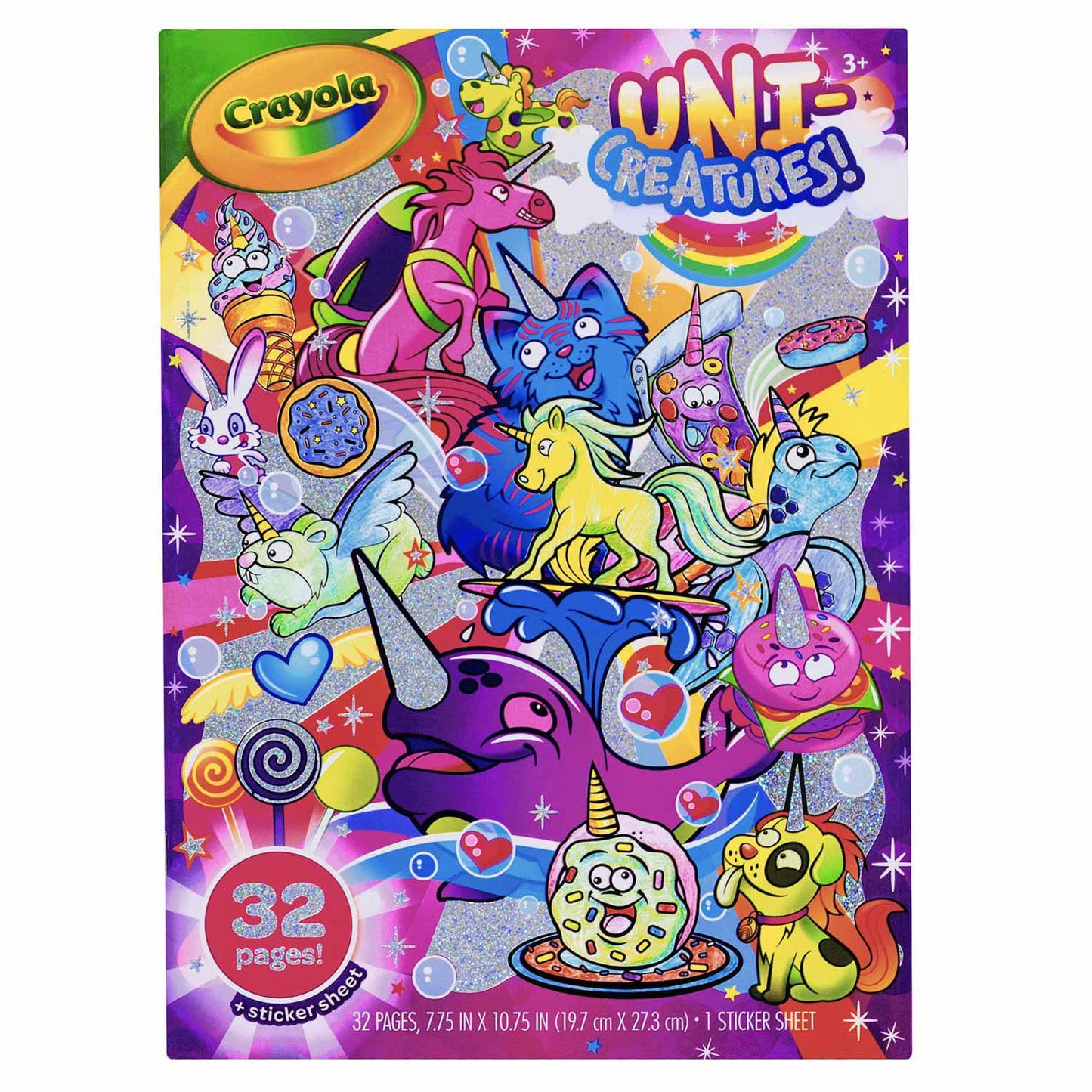 Crayola Uni-Creatures Coloring Book by Crayola