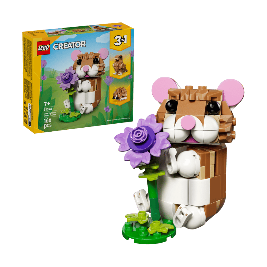 LEGO Cute Hamster with a Flower (313760) by LEGO