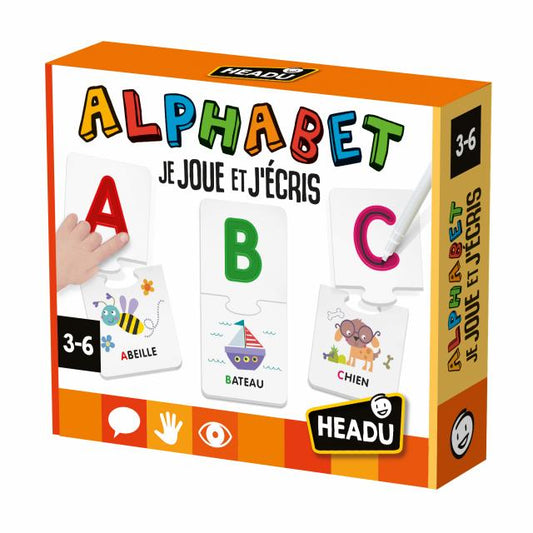 HEADU ALPHABET JE JOUE ET J'ECRIS