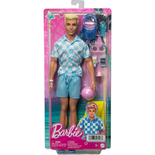 DELUXE KEN BEACH DOLL by Mattel