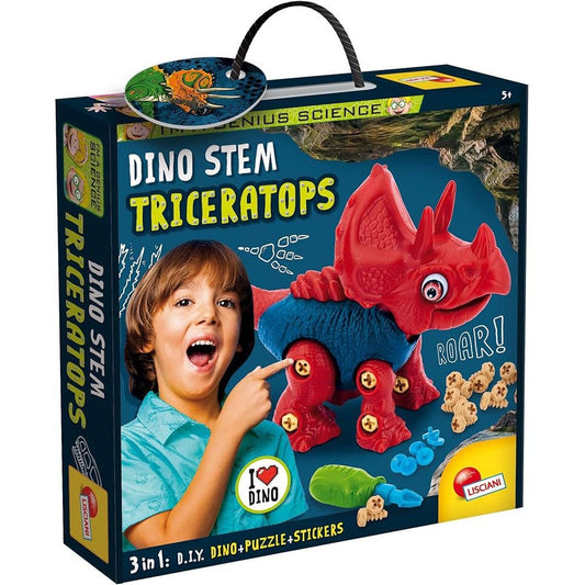 DINO STEM TRICERATOPS by Lisciani
