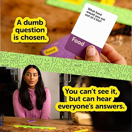 DUMB QUESTIONS TO ASK YOUR FRIENDS by Big Potato Games
