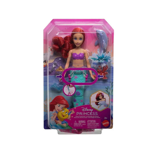 Disney Princess Swim & Splash Ariel Mermaid Doll by Mattel