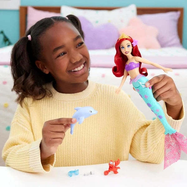 Disney Princess Swim & Splash Ariel Mermaid Doll by Mattel