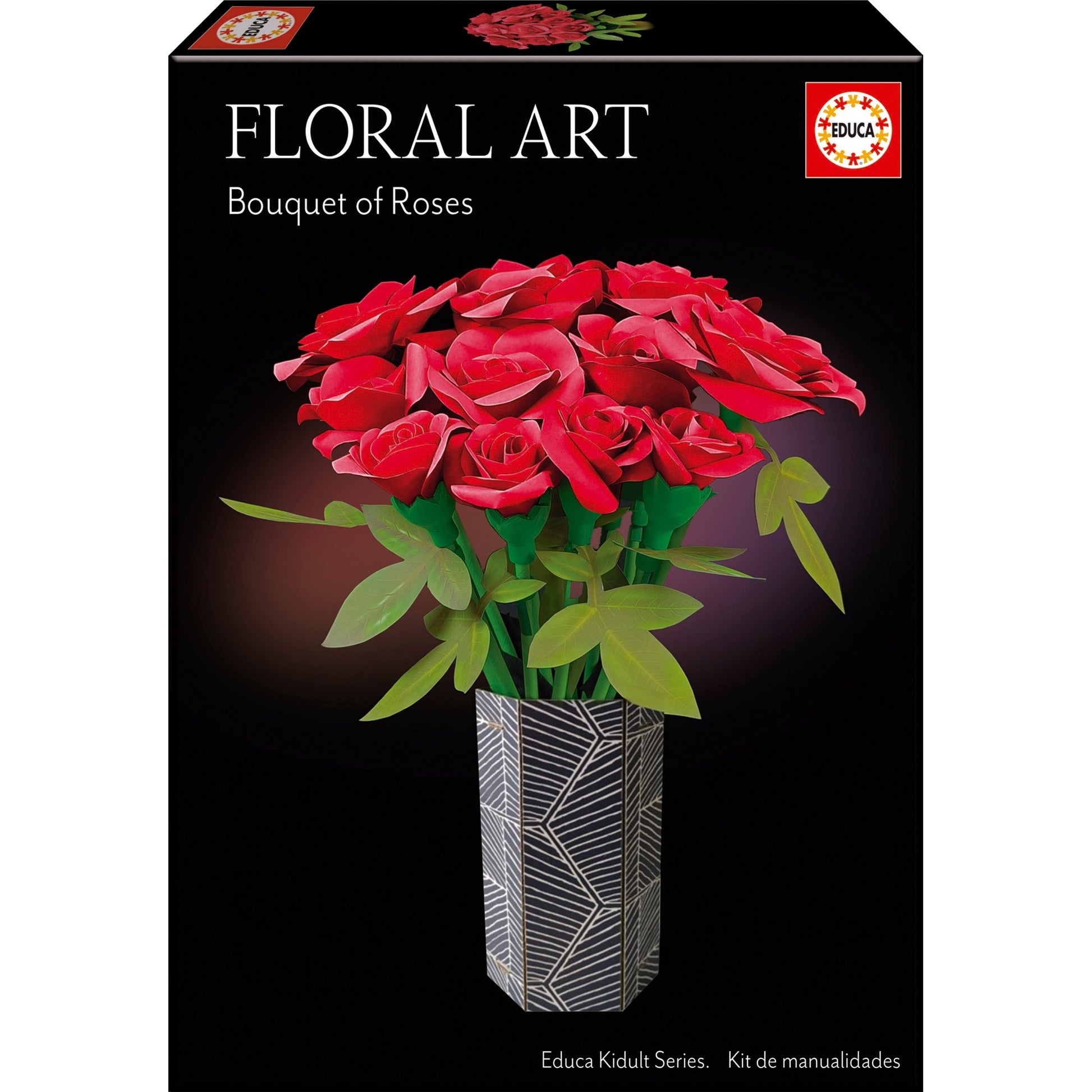 EDUCA - Bouquet Roses Floral Art by Educa