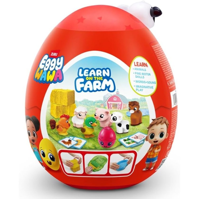 EGGY WAWA LEARN ON THE FARM by ZURU