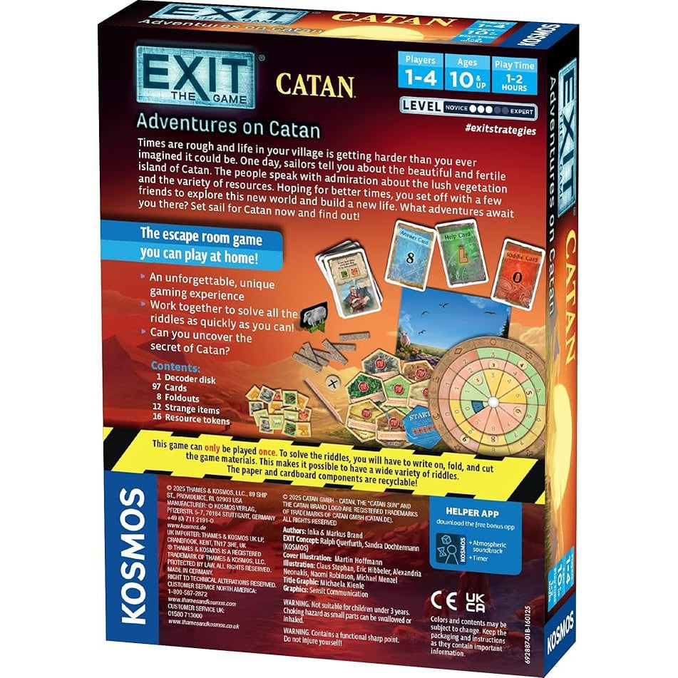 EXIT : ADVENTURES ON CATAN by Kosmos