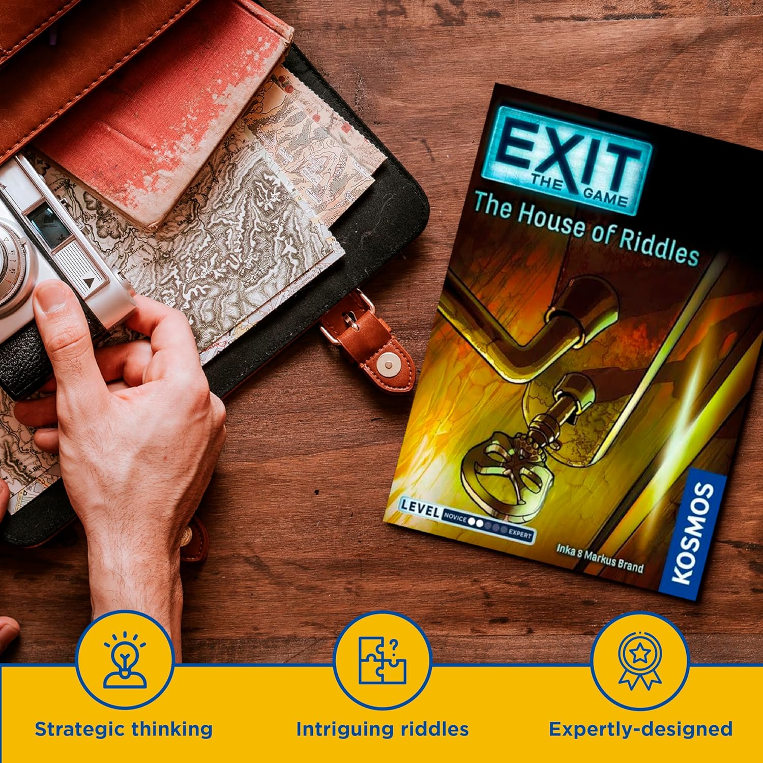 EXIT : THE HOUSE OF RIDDLES by Kosmos