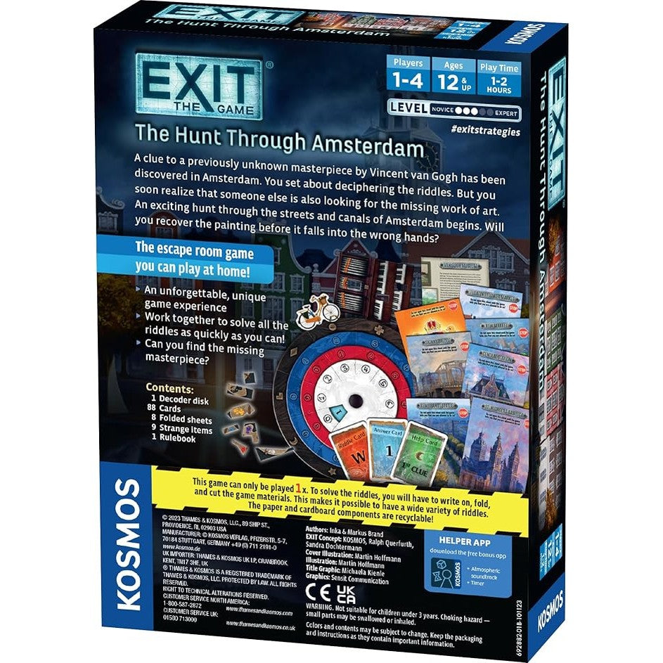 EXIT: The Game - The hunt through Amsterdam by Kosmos