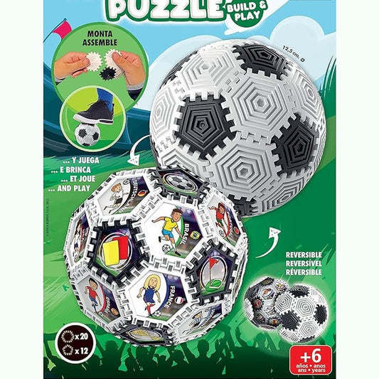 Educa - 3D Puzzle Ball with 32 Pieces and with which You can Play by Educa