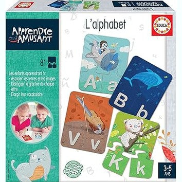 Educa - Apprendre C'est Amusant. L'alphabet by Educa