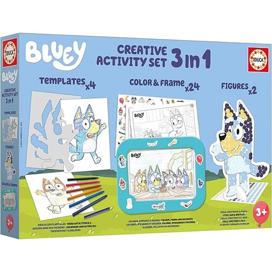 Educa - Bluey 3-in-1 Creative Set by Educa