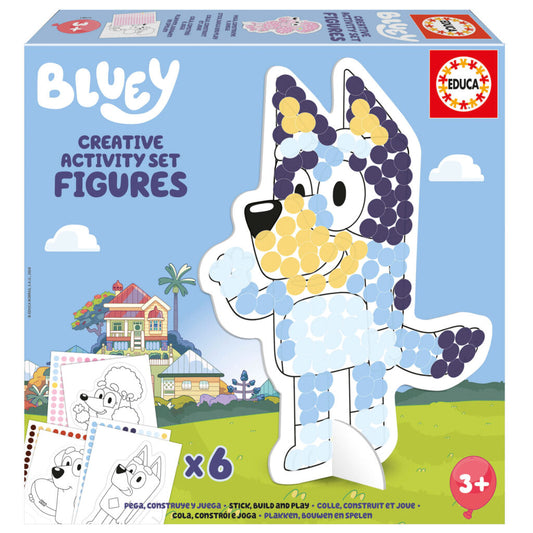 Educa - Bluey “Creative Activity Set” Figures by Educa