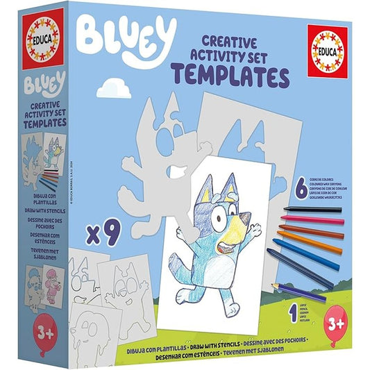 Educa - Bluey Creative Set Templates by Educa