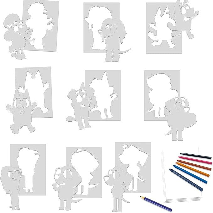 Educa - Bluey Creative Set Templates by Educa