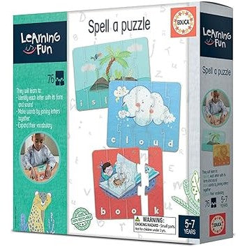 Educa - Children's Spelling A Puzzle Education by Educa