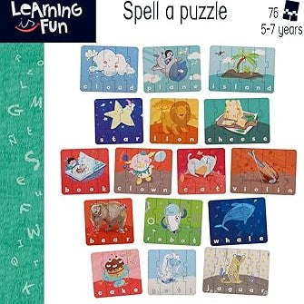 Educa - Children's Spelling A Puzzle Education by Educa