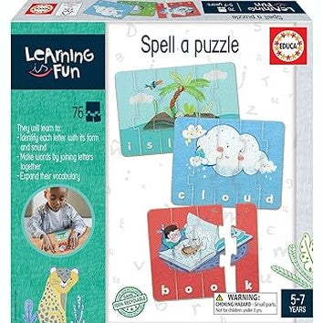 Educa - Children's Spelling A Puzzle Education by Educa