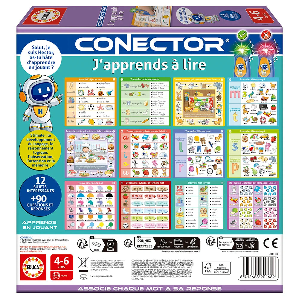 Educa - Conector j'apprends à lire by Educa