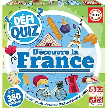 Educa - Defi Quiz. Découvre La France by Educa