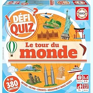 Educa - Defi Quiz - Le Tour du Monde by Educa
