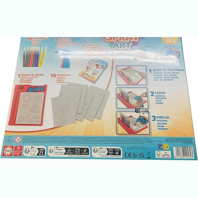 Educa - Spray Art Create Drawings with Automatic Airbrush by Educa