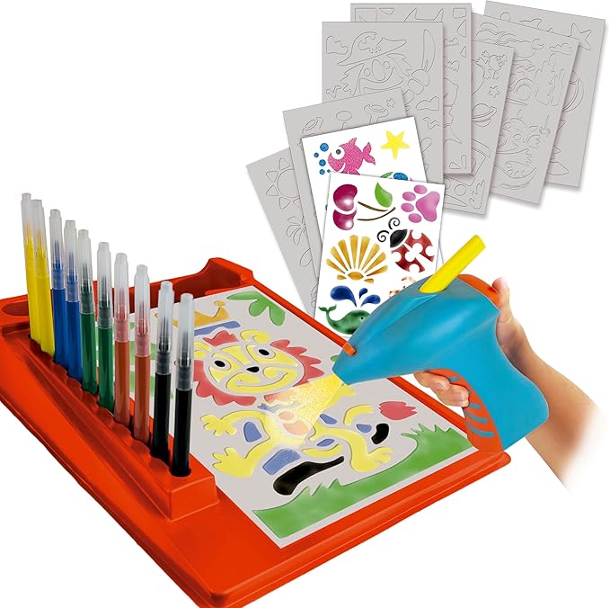 Educa - Spray Art Create Drawings with Automatic Airbrush by Educa