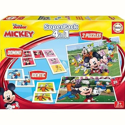 Educa Superpack Mickey and Friends 4 IN1 by Educa