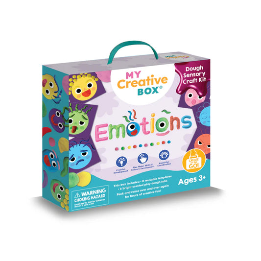 Emotions Dough Sensory Craft Kit by My Creative Box