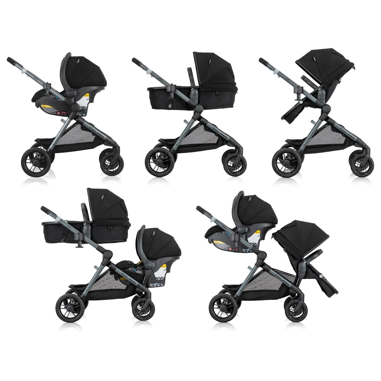 Evenflo Pivot Xpand Travel System Securemax by Evenflo