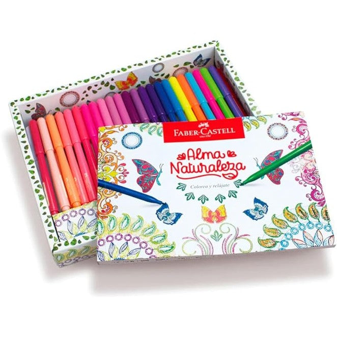 FABER CASTELL ALMA NATURALEZA MANDALA SET by Faber-Castell