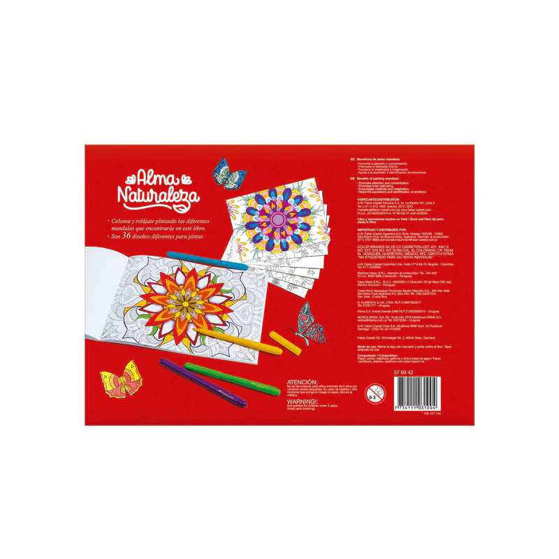 FABER CASTELL ALMA NATURALEZA MANDALA SET by Faber-Castell