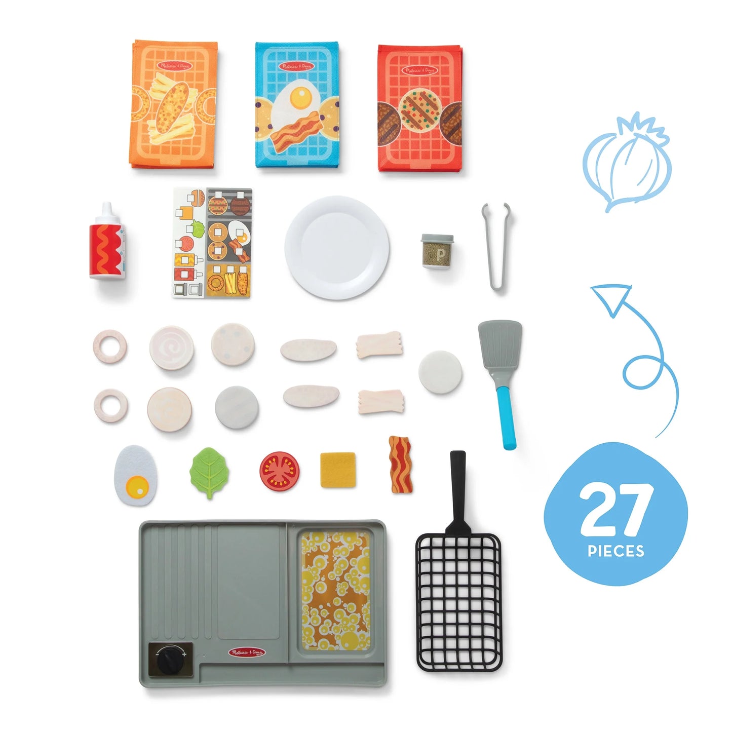 FLIP & FRY GRILL PLAYSET by Melissa & Doug