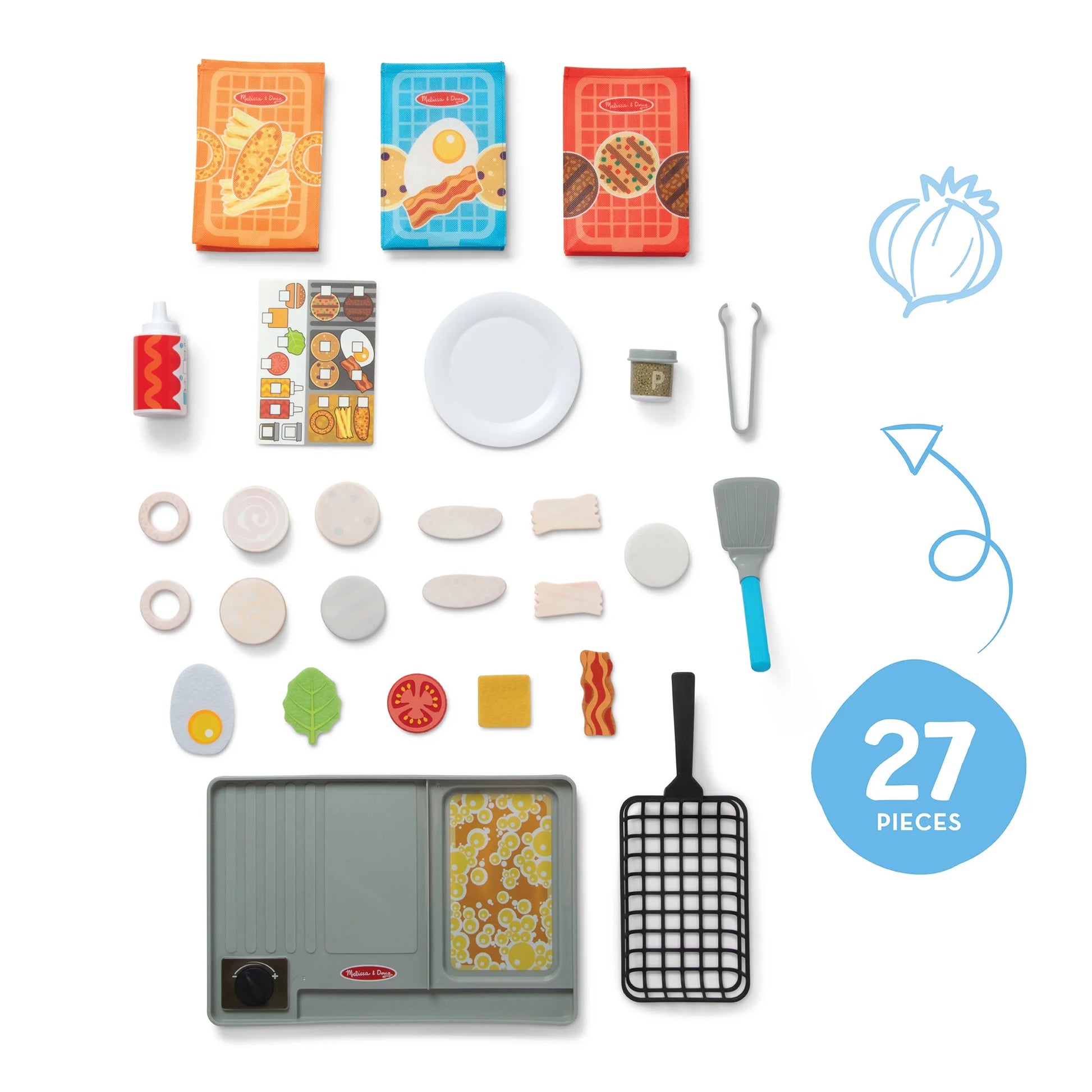 FLIP & FRY GRILL PLAYSET by Melissa & Doug