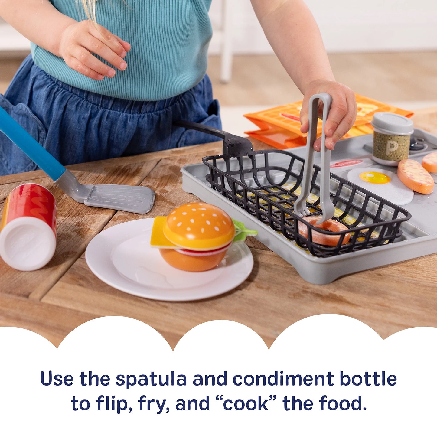 FLIP & FRY GRILL PLAYSET by Melissa & Doug