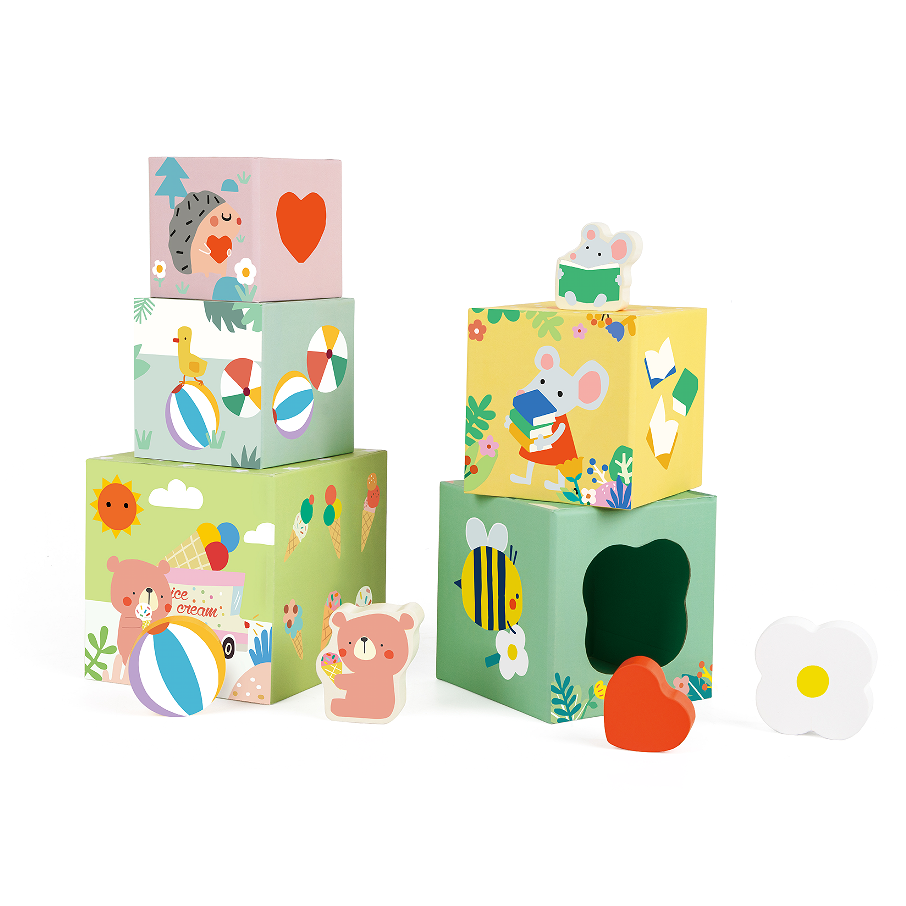 FOREST STACKING CUBES by Classic World