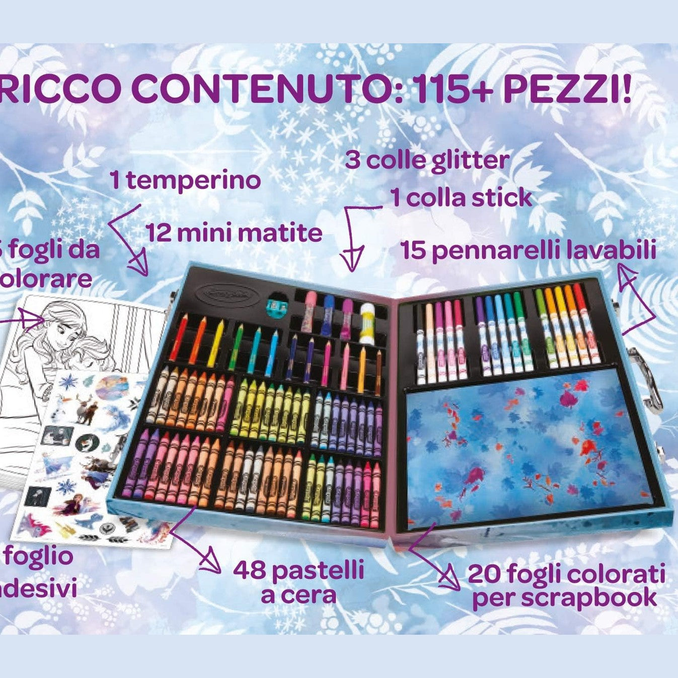 FROZEN 2 INSPIRATION ART CASE by Crayola