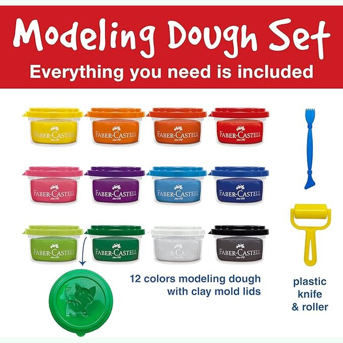 Faber-Castell Little Creatives Super Soft Modeling Dough by Faber-Castell