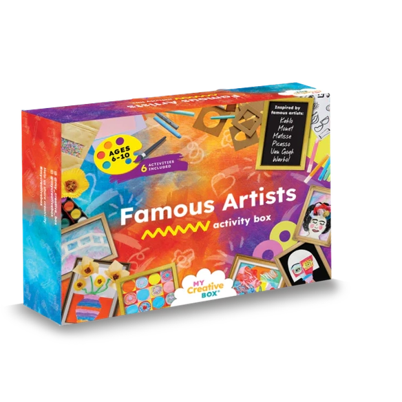 Famous Artists Craft Activity Box by Big Potato Games