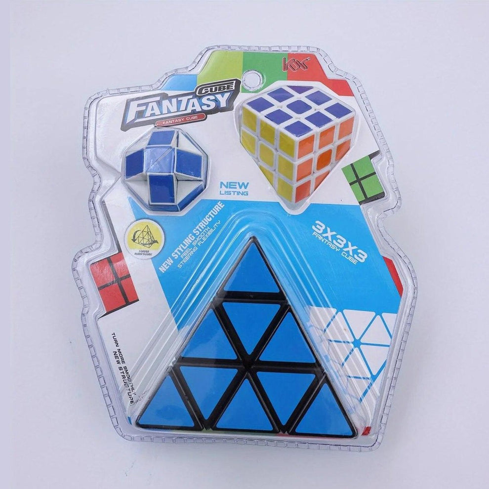 Fantasy Cube Fantasy Cube Set Pack of 3 – NEW LAND