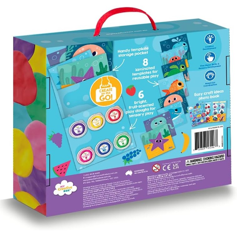 First Crafts Under The Sea Dough Sensory Craft Box by My Creative Box