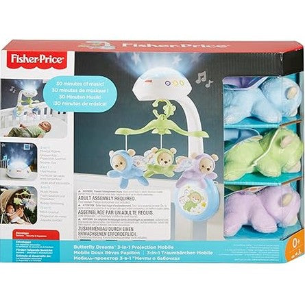 Fisher-Price Baby Crib Toy, 3-in-1 Projection Mobile by Fisher-Price